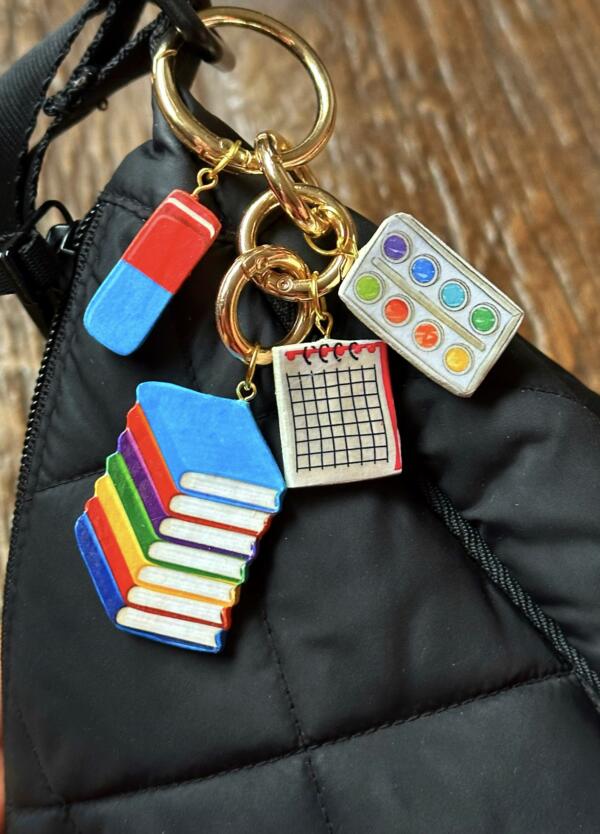 Study Time Keychain