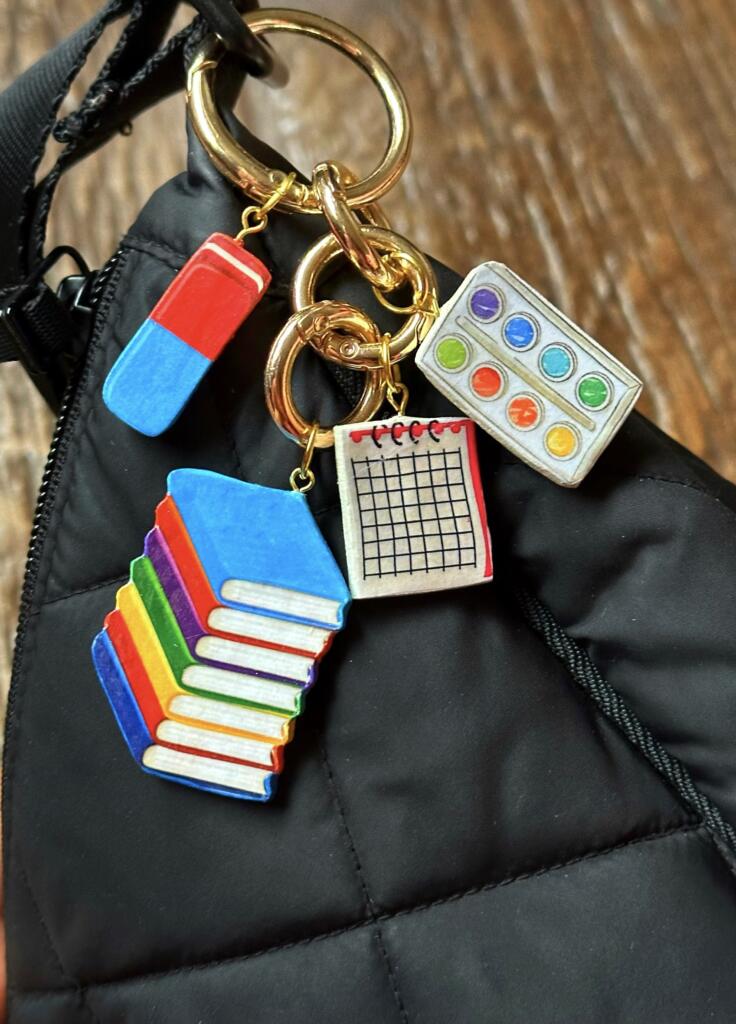 Study Time Keychain