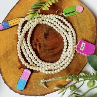 School Charms Bracelets
