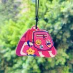 School bag car charm