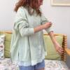 Earthy tones, timeless comfort Olive oversized shirt made for effortless everyday elegance