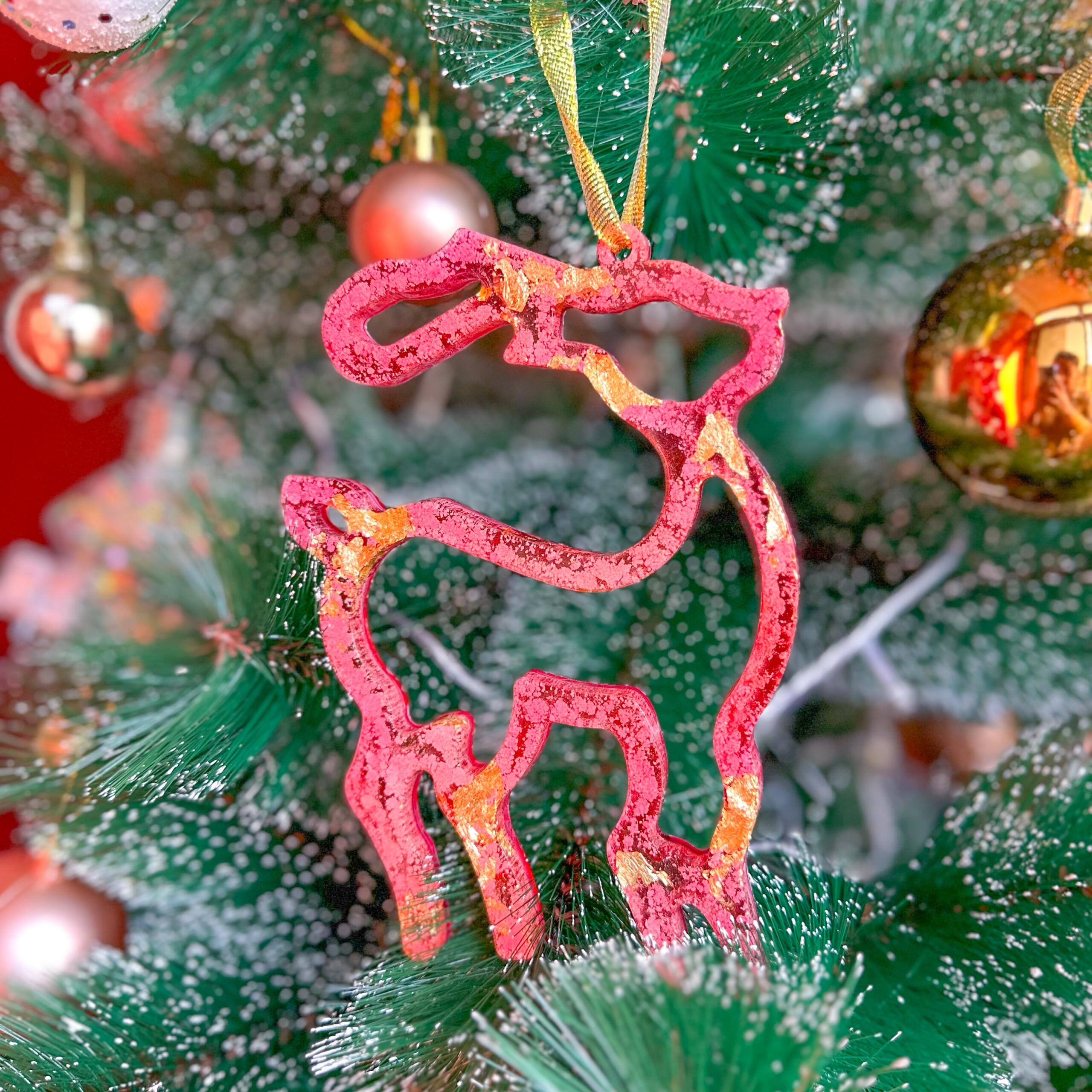 Christmas Tree- The Golden Reindeer Ornament 7 IMG 9601 1 scaled