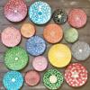 "Bone Inlay Bloom" Wall Plates Collection