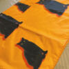 Black Cat Halloween Tablecover