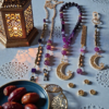 Rosary 4 pcs set - Purple