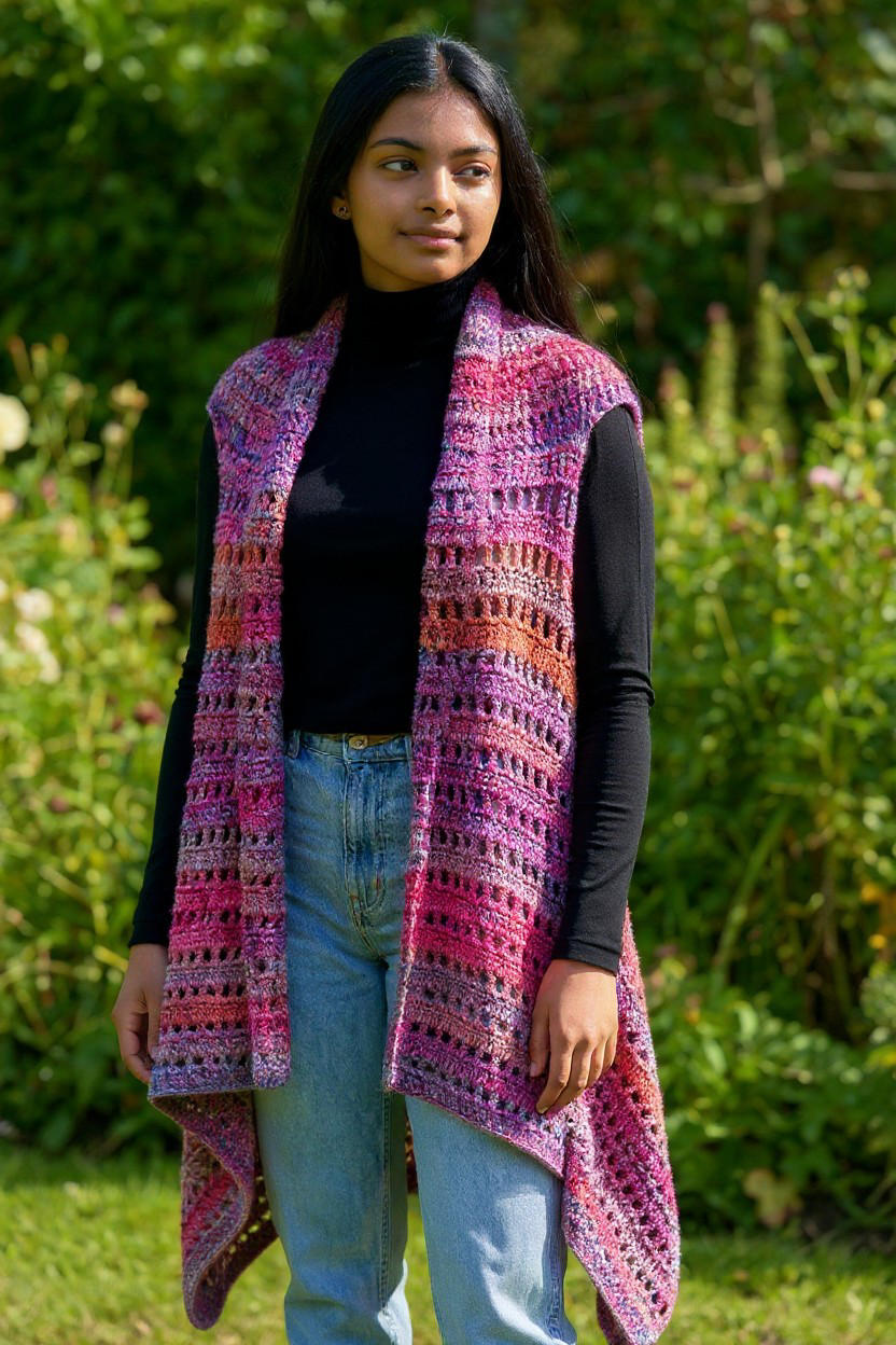 Hand-Crocheted Multicolor Long Vest Wrap 2 Photoroom 20260220 214747288