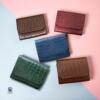 Natural leather croc colors