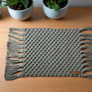 macrame placemat