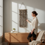 macrame wall hanging