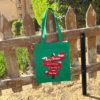 Christmas direction tote bag