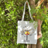 Lotus eg tote bag