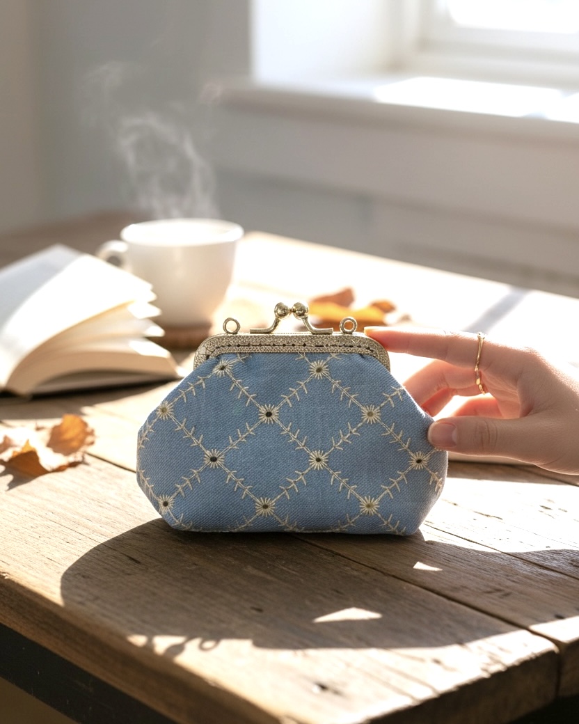 Light denim mini pocket 1 Light denim mini pocket