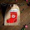 Christmas socks bag