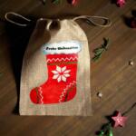 Christmas socks bag
