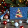 Christmas tree Book clutch