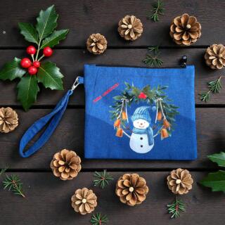 Snowman clutch