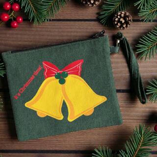 Christmas bells clutch