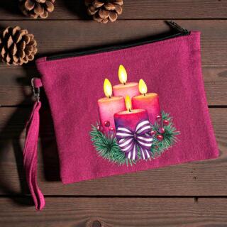 Christmas Candle clutch