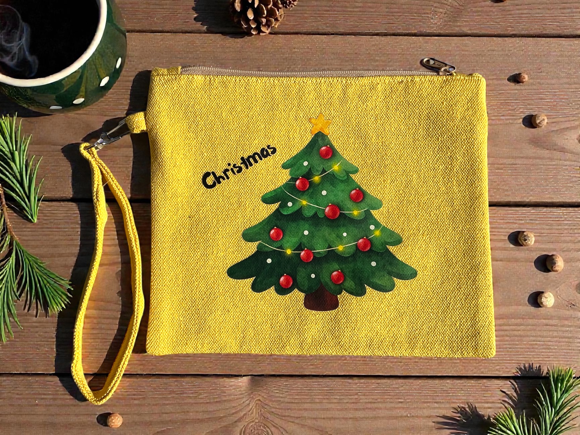 Christmas tree clutch