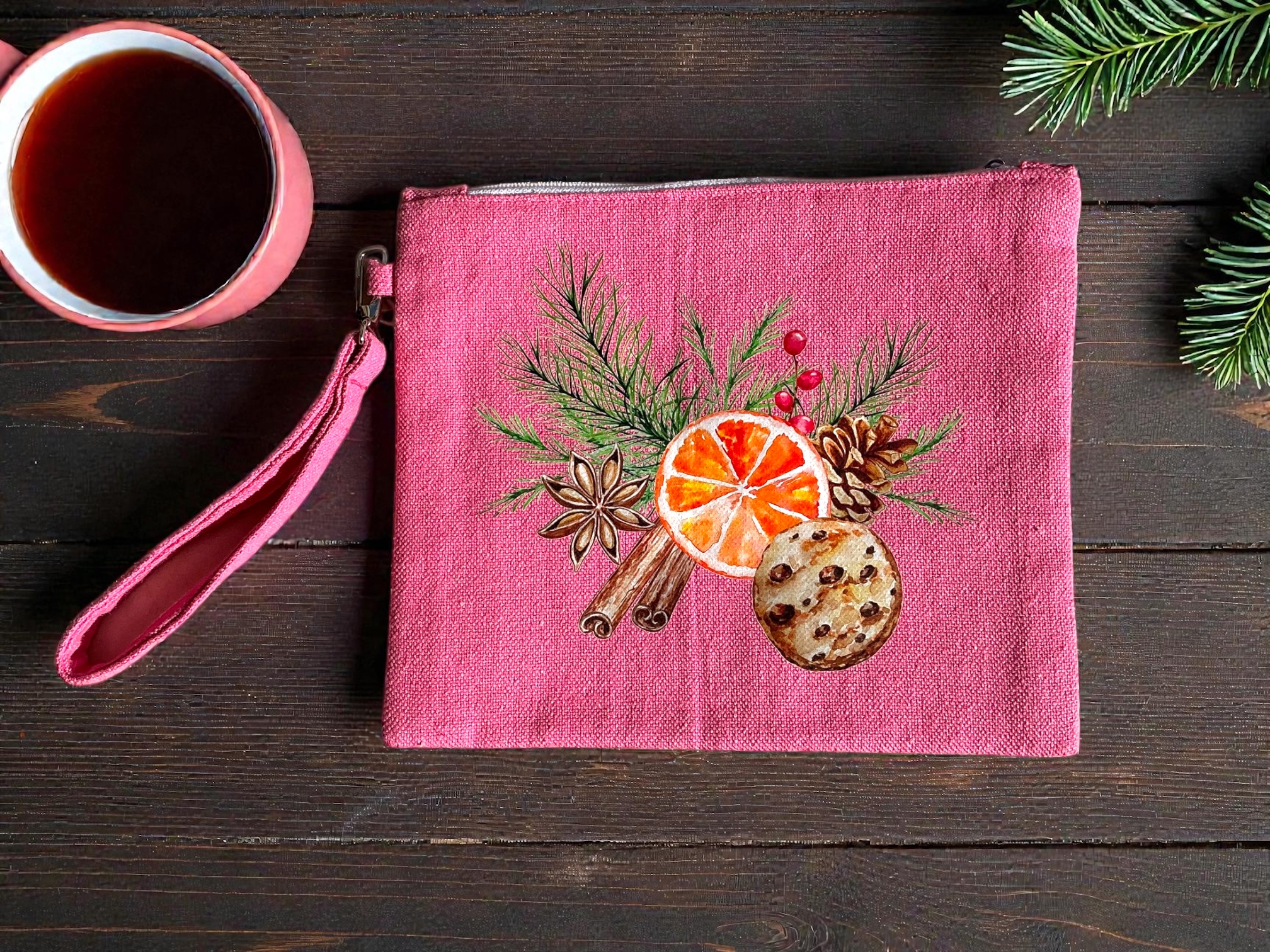 Christmas fruit clutch 1 Christmas fruit clutch