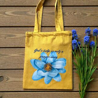 Gods help tote bag