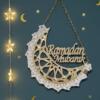 Ramadan Mubarak crescent