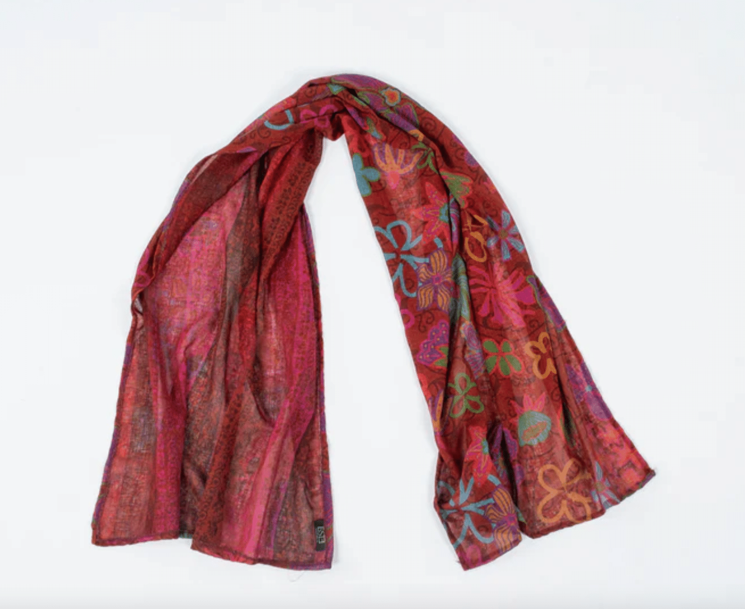 Not-So Secret Garden Scarf 1 Not-So Secret Garden Scarf