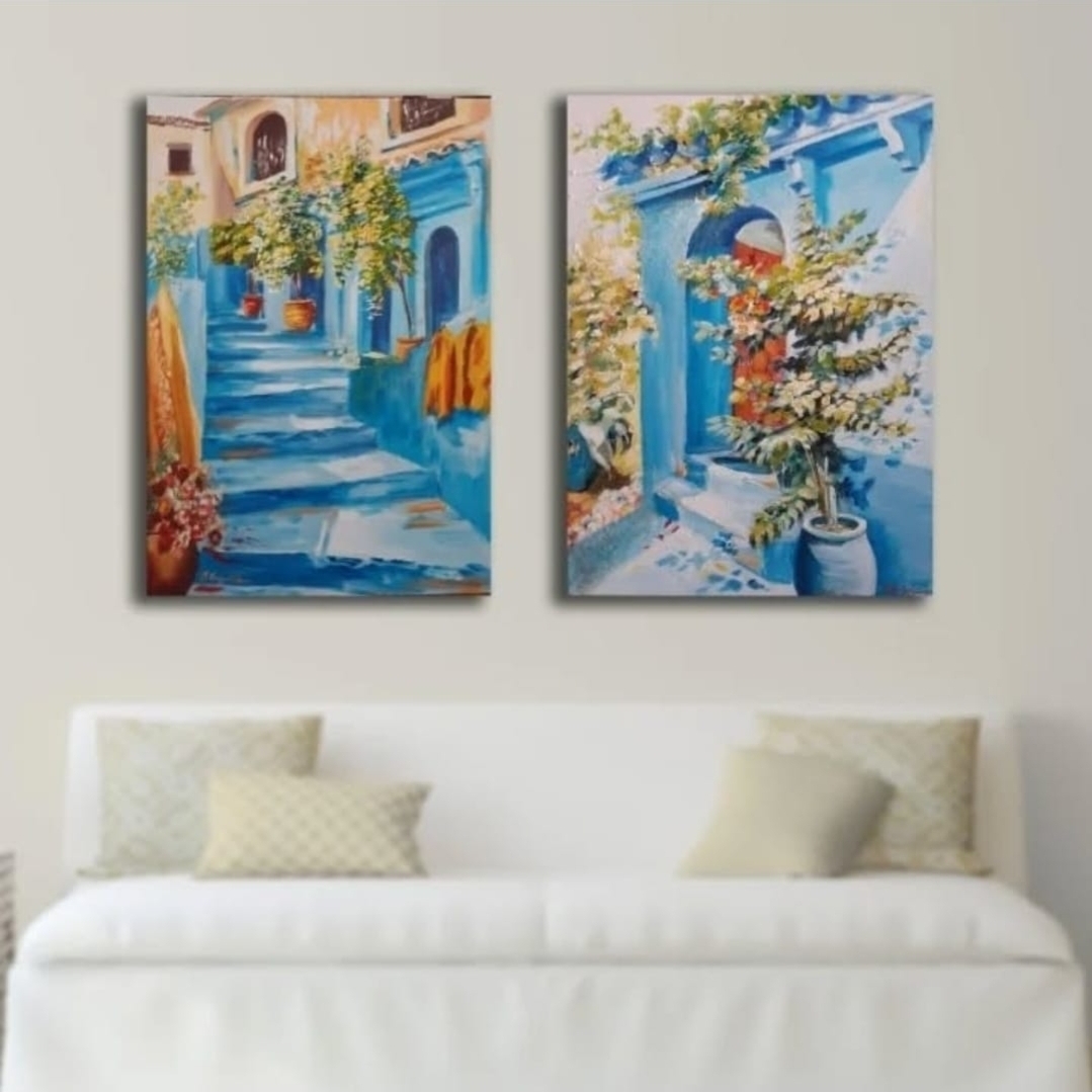 Blue from Chefchaoun 1 Blue from Chefchaoun