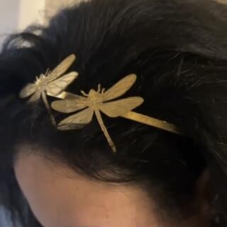 The Princess brass headband, not gold plated.
