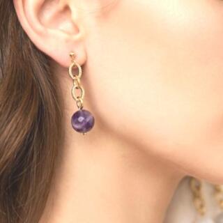 حلق من العقيق وطلاء. دهب متوفر جميع الالوان