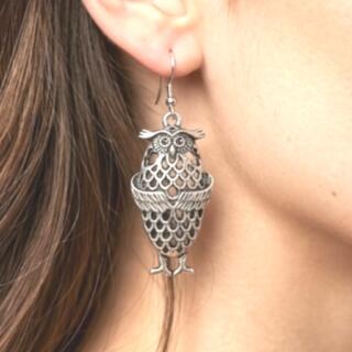 حلق من النحاس الهندي. الأبيض. البيور