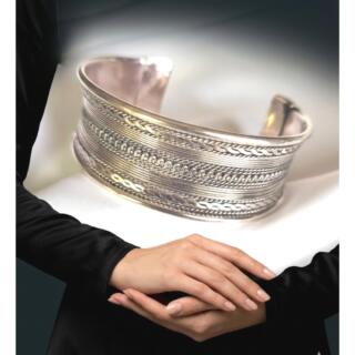 اسورة. من النحاس البيور الأبيض. موديل. سيناوي. مقاس. مفتوح