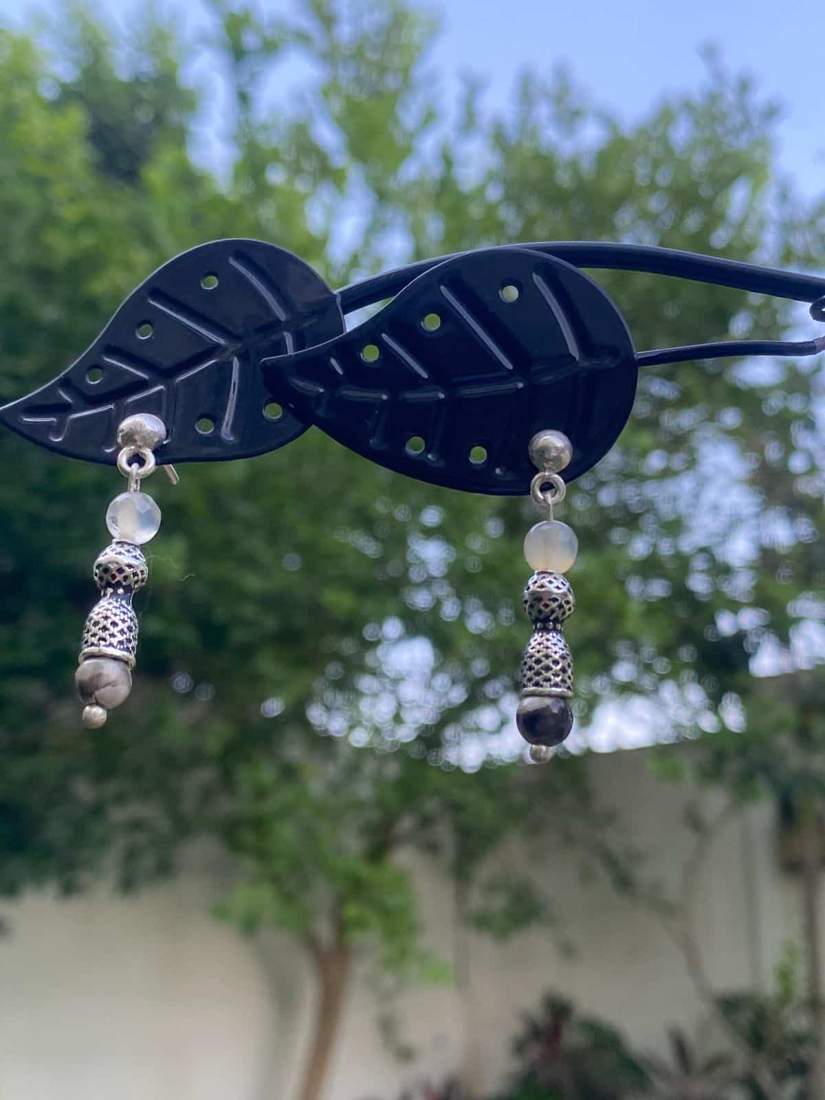 Handmade Original 925 Silver Smoky Grey Agate Earring 3 WhatsApp Image 2025 06 21 at 14.27.47 ff732fc8