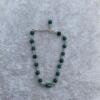 Handmade Original 925 Silver Green Malachite Bracelet