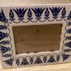 Pharonic Frame blue lotus
