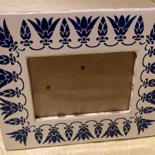 Pharonic Frame blue lotus