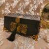 Royal gold & black jewelry Box