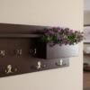 keys holder with artificial flowers