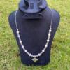 Handmade 925 Silver Pearl Lotus Necklace