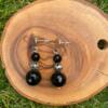 Handmade Original 925 Silver Onyx Earrings