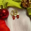 Golden Noel Earrings