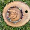 Handmade 925 Original Tourmaline Meme Duck Bracelet