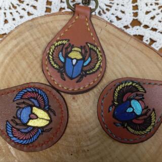 ميداليه جلد طبيعي جعران