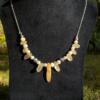 Handmade Original 925 Silver Pearl & Scapolite Necklace