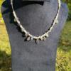 Handmade Original 925 Silver Pearl & Labradorite Necklace
