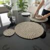 Round Burlap Placemat