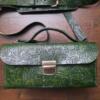 THE EVERGREEN SATCHEL [fully handmade natural premium leather bag]
