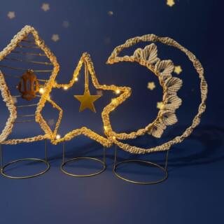 طقم هلال ونجمه استاند