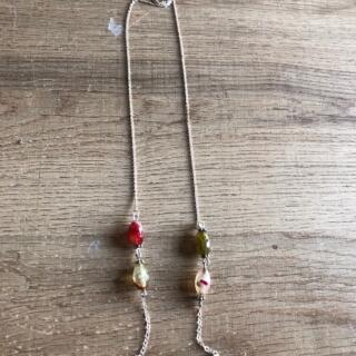 Handmade Original 925 Silver Agate Necklace/Eyewear Holder