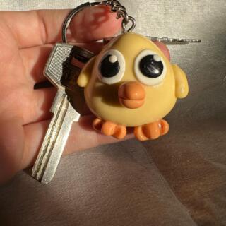 bird keychain